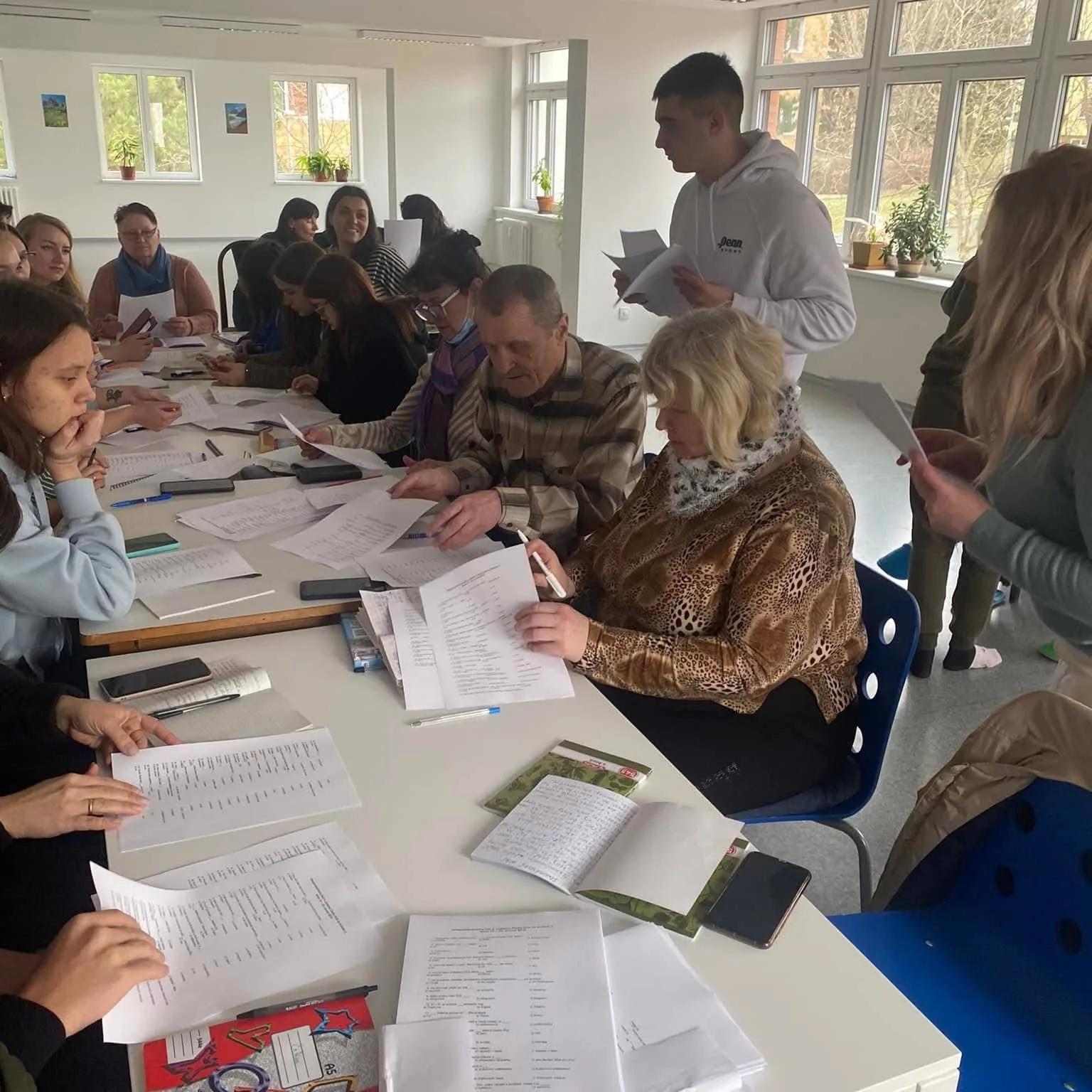 Групове практичне заняття чеської